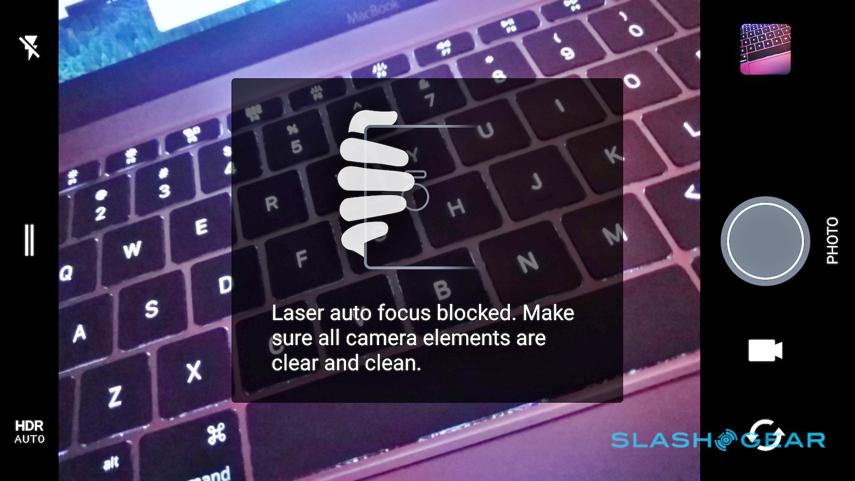 htc 10 laser autofocus blocked slashgear