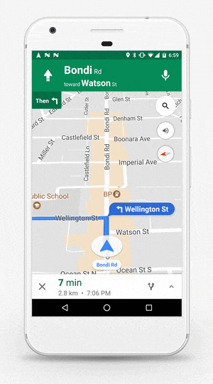 google maps share location gif