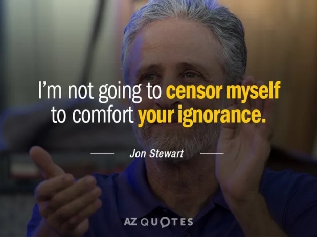 Apple tries to censor Jon Stewart