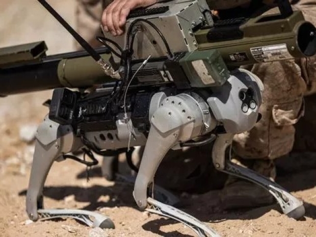 Killer robot goats with rockets save US marines