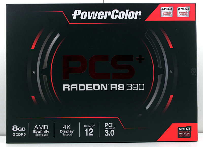 PowerColor PCS R9 390 box 1