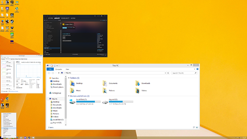 image 4k on 24 inch monitor