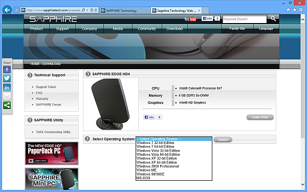 Drivers Download - No Win8 Drivers small