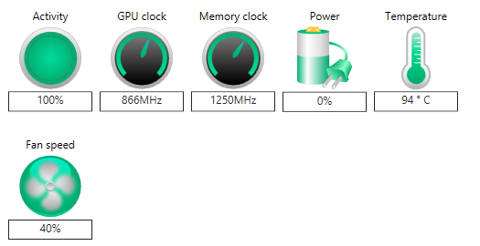 catalyst overdrive temp load 15 min