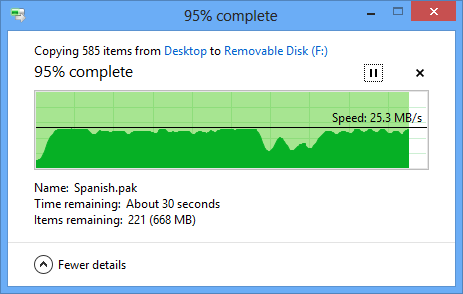 Kingston DataTraveler Ultimate 3 G3 32GB crysis3 copy to usb test USB2.0