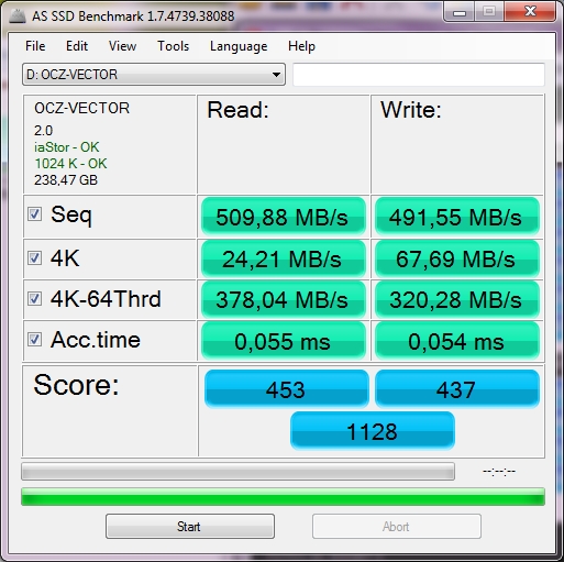 ocz vector asssd