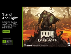 Nvidia announces DOOM: The Dark Ages Bundle for Geforce RTX 50 series