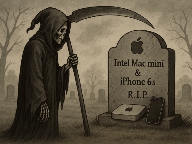 iPhone 6s and last Intel Mac mini buried in Apple’s graveyard