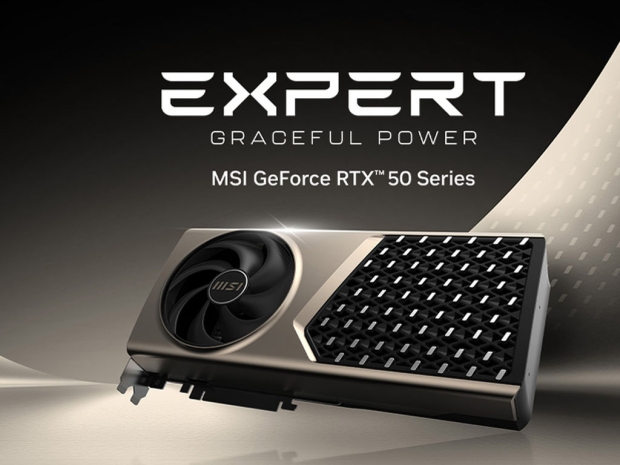 MSI officially launches Geforce RTX 5080 and RTX 5070 Ti EXPERT graphics cards