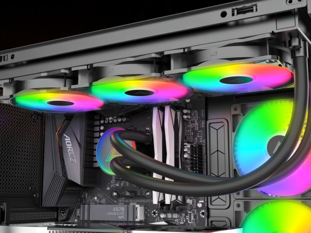 Montech LightFlow ARGB AIO CPU liquid cooler starts at $64