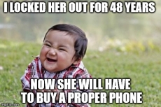 Toddler hacks mum's iPhone and locks her out for 48 years