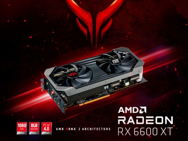 Powercolor has three RX 6600 XT versions