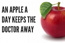 Chinese don't believe in "an Apple a day" any more