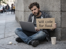 US tech industry in recession